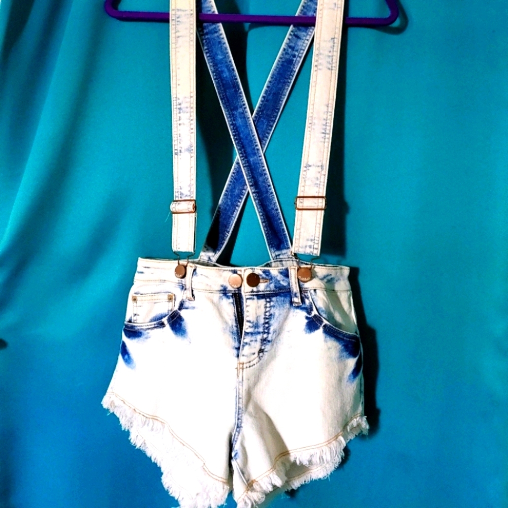 Denim Suspenders